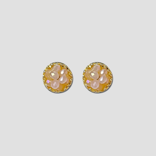 Rosé Stud Earrings