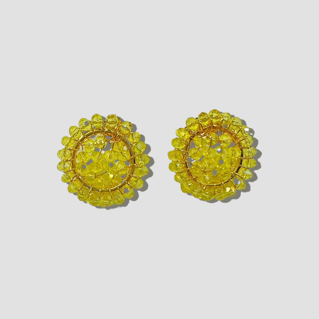 Yellow Sun Shakira Necklace & Earring Set