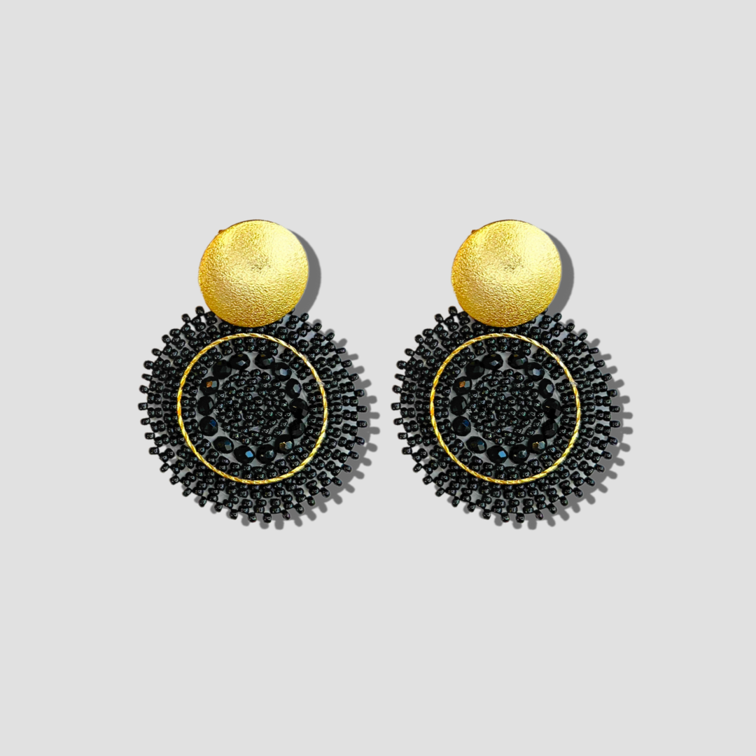 Black Shakira Necklace & Earring Set
