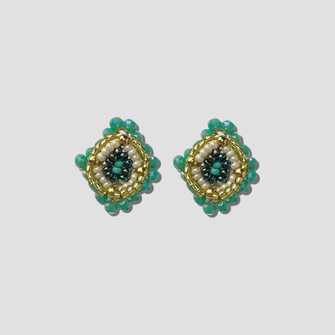 Emerald Shakira Necklace & Earring Set