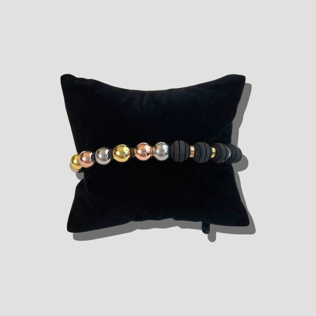 Men's Beaded Braided Wave Bracelets