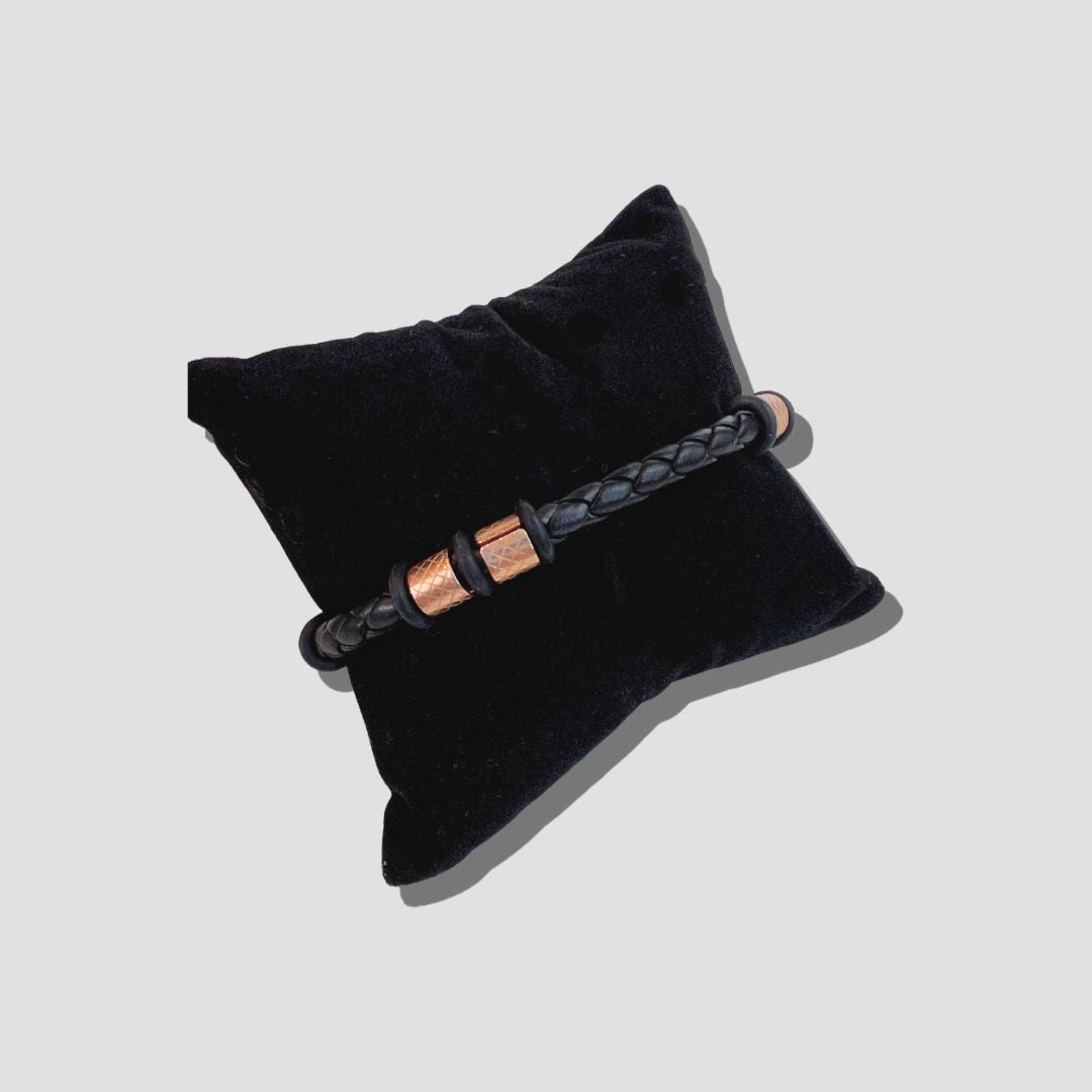 Neoprene Leather Men's Bracelet