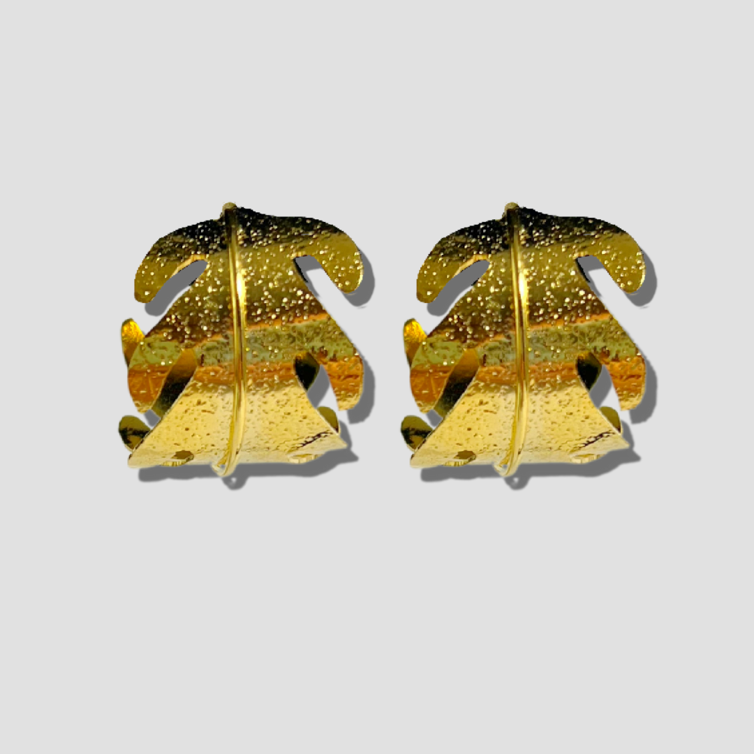 Leaf Earring  & Ring Set