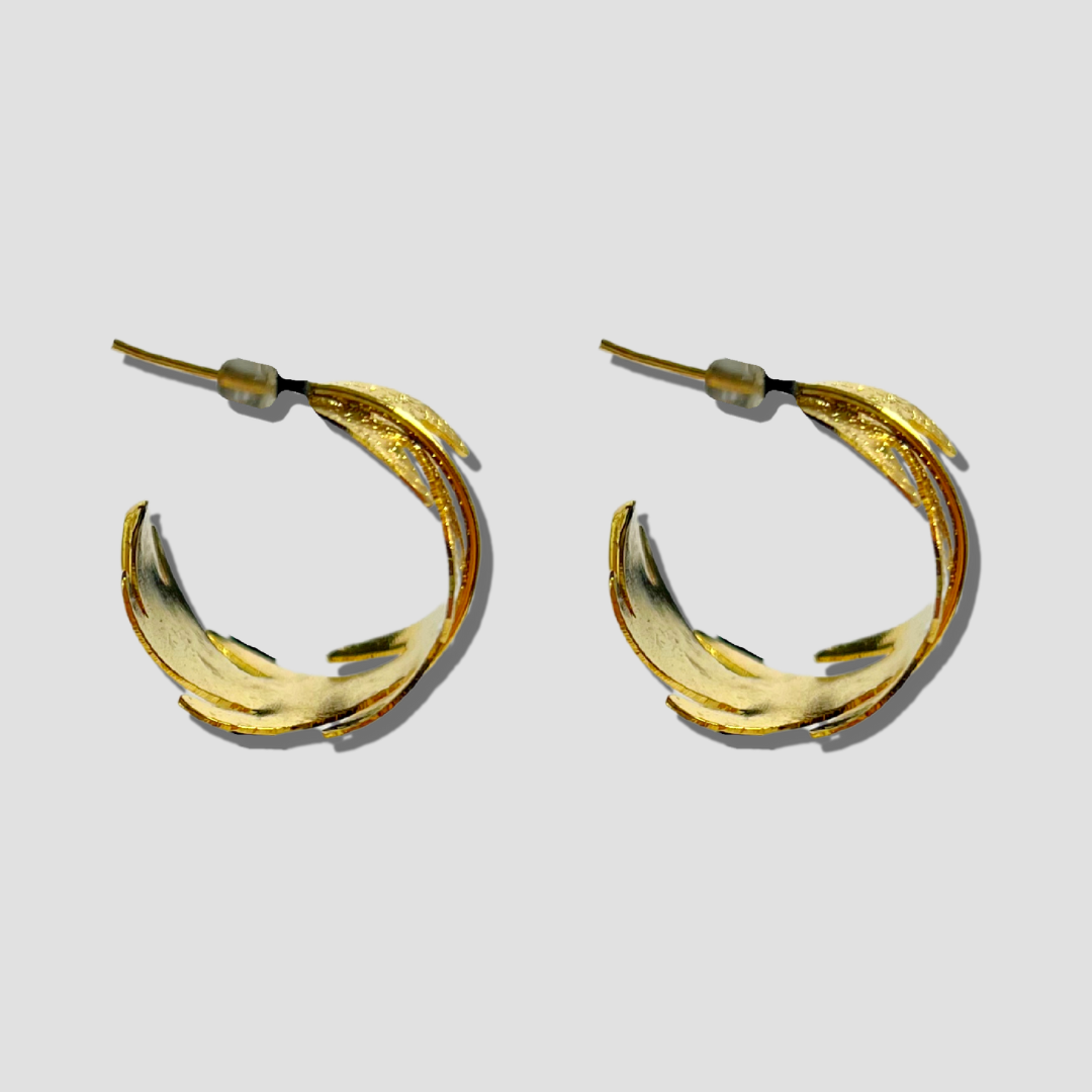 Leaf Earring  & Ring Set