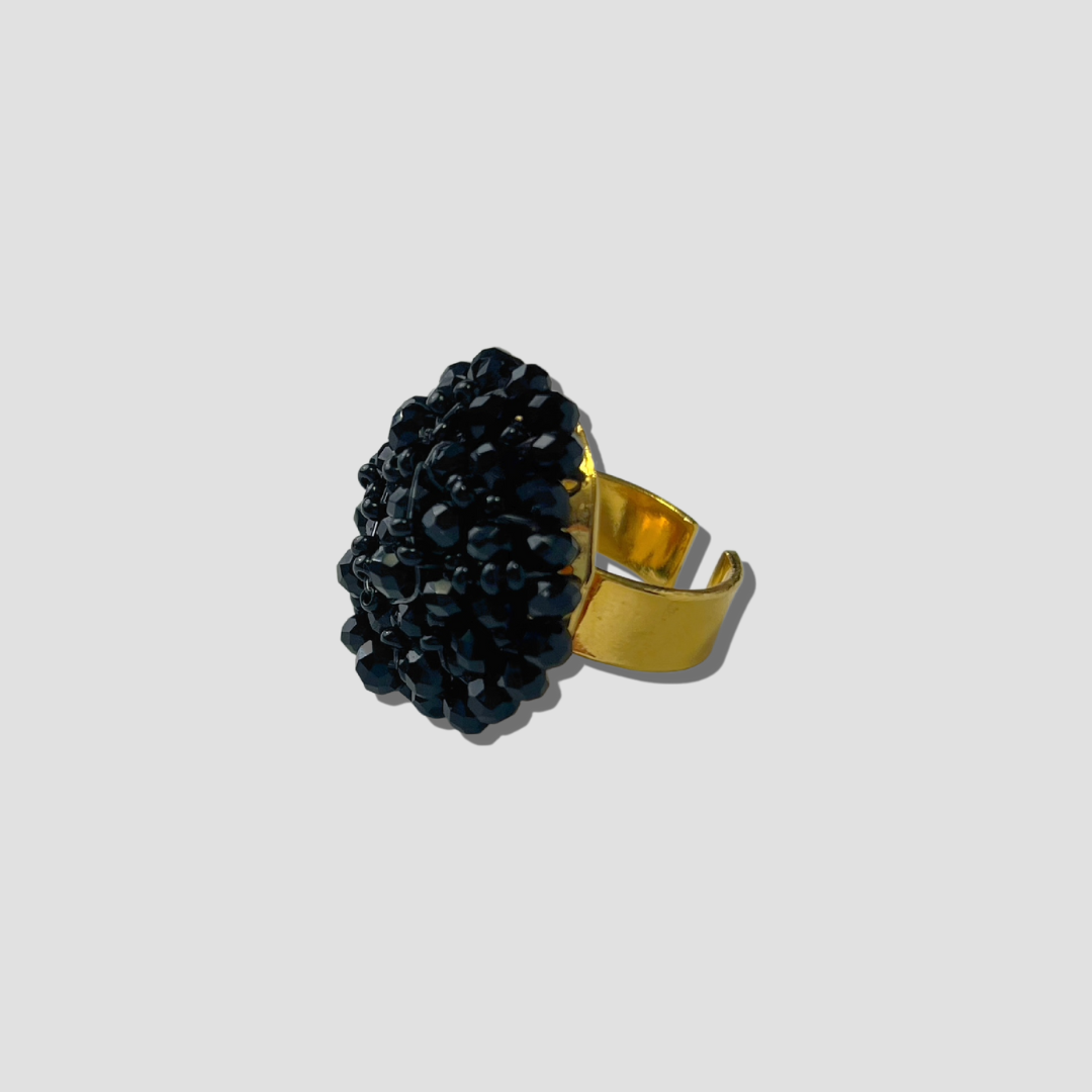 Black Magic Shakira Necklace, Ring & Earring Set