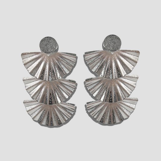 Fan Chandelier Earrings