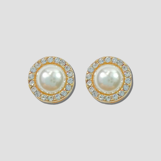Pearl Stud Earrings