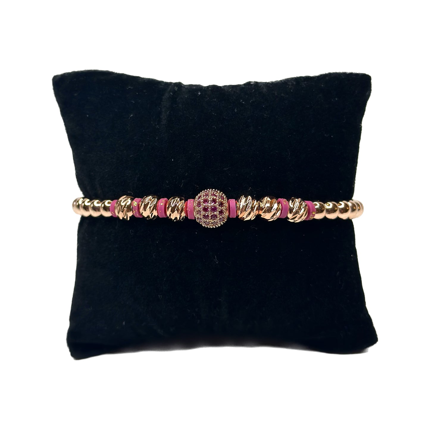 Golden Pink Bracelet