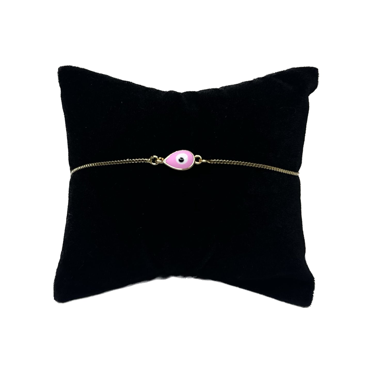 Pink Evil Eye Bracelet