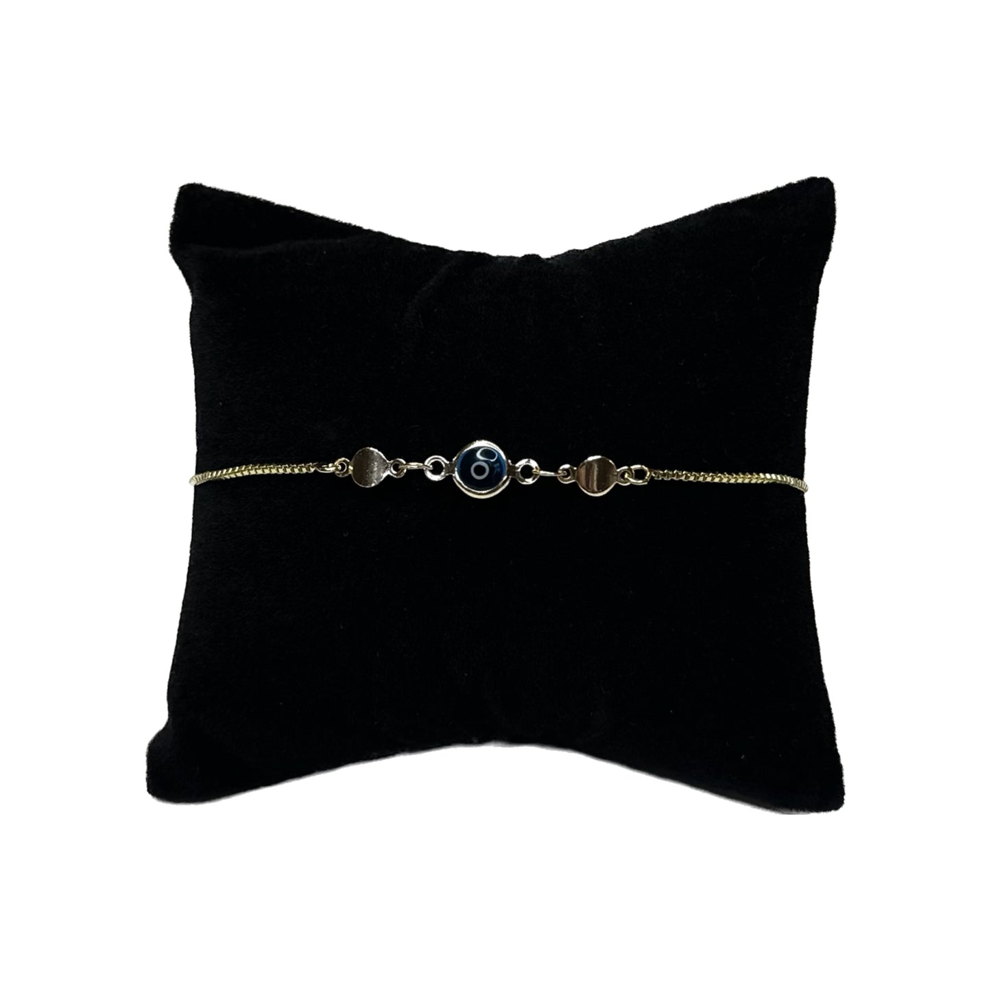 Single Blue Evil Eye Bracelet