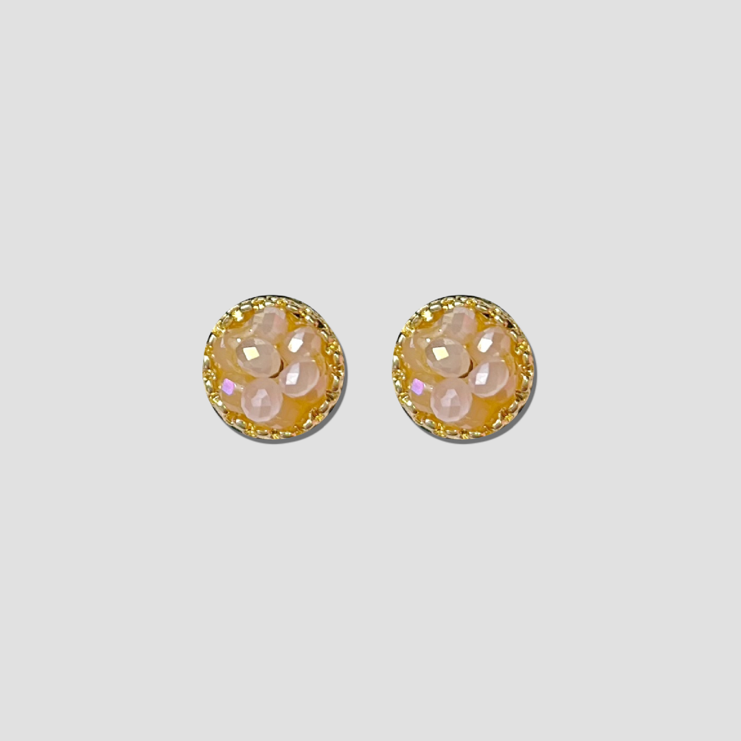 Rosé Stud Earrings