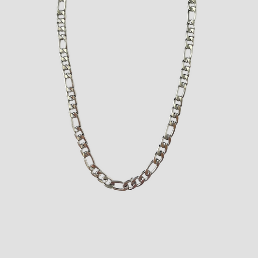Men's Silver Stainless Steel Chain Necklace
