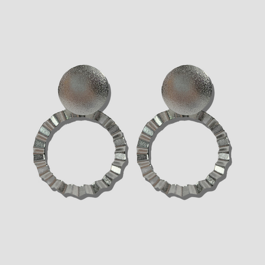 Pendientes Circulares Plata