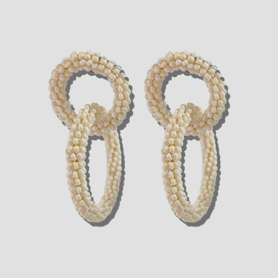 Double Ring Hoop Shakira Earrings