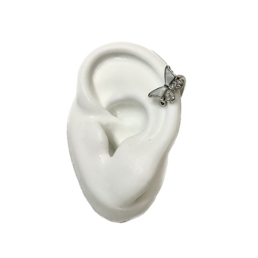 Butterfly Stainless Steel Ear Cuff
